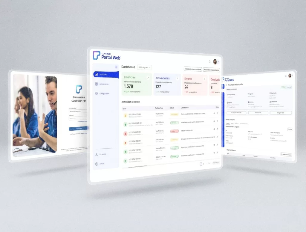 CONTPAQi Portal Web Dashboard